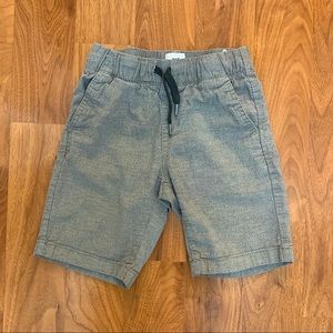 Old Navy Size 6-7 Boys Gray Slim Fit Jogger Shorts
